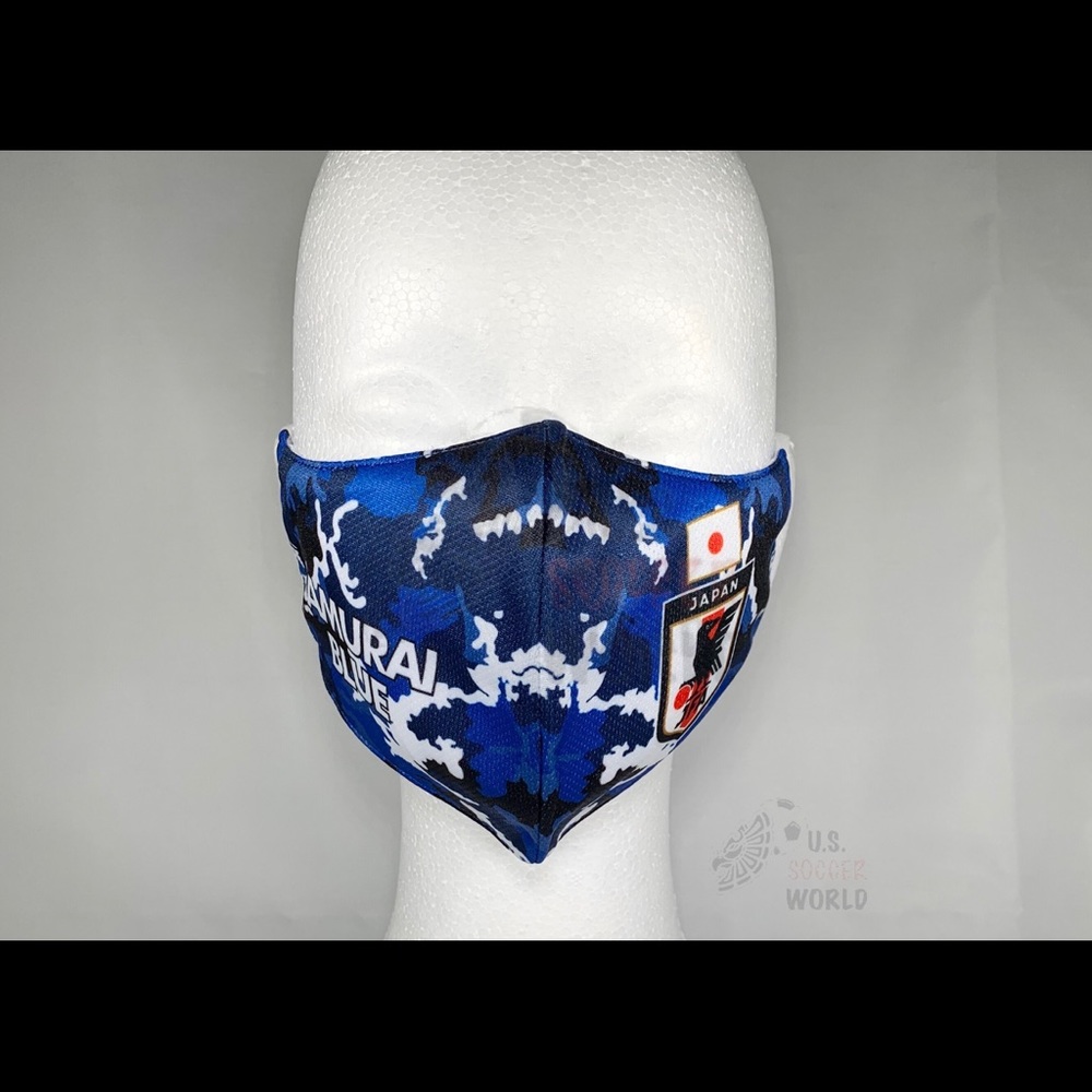 New Fashion FIFA Japan サムライ・ブルー Soccer Face Mask